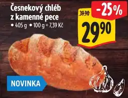 Albert Česnekový chléb z kamenné pece nabídka