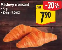 Albert Máslový croissant nabídka