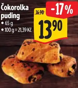 Albert Čokorolka puding nabídka