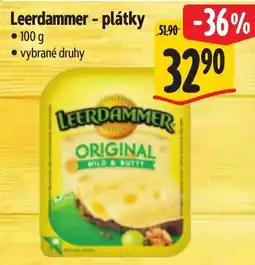 Albert Leerdammer - plátky nabídka