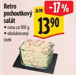 Albert Retro pochoutkový salát nabídka
