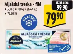 Albert Aljašská treska – filé nabídka