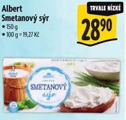 Albert Albert Smetanový sýr nabídka