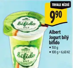 Albert Albert Jogurt bílý bifido nabídka