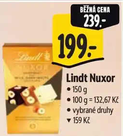 Albert Lindt Nuxor nabídka