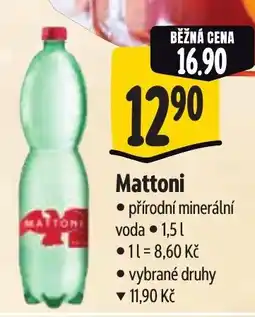 Albert Mattoni nabídka