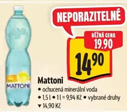 Albert Mattoni nabídka