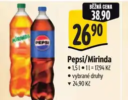 Albert Pepsi/Mirinda nabídka