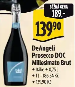 Albert DeAngeli Prosecco DOC Millesimato Brut nabídka