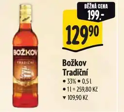 Albert Božkov Tradiční nabídka