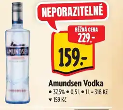 Albert Amundsen Vodka nabídka