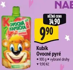 Albert Kubík Ovocné pyré nabídka