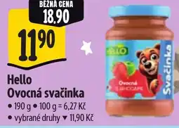 Albert Hello Ovocná svačinka nabídka