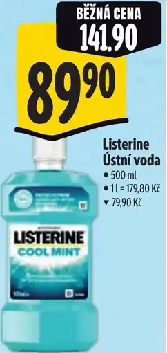 Albert Listerine Ústní voda nabídka