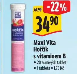 Albert Maxi Vita Hořčík s vitaminem B nabídka