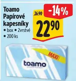 Albert Toamo Papírové kapesníky nabídka