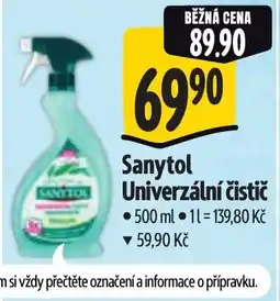 Albert Sanytol Univerzální čistič nabídka