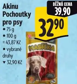 Albert Akinu Pochoutky pro psy nabídka