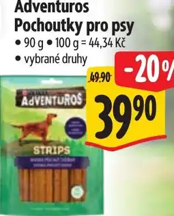 Albert Adventuros Pochoutky pro psy nabídka