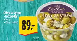 Albert Olivy se sýrem bez pecky nabídka