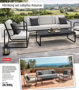 Bauhaus Hliníkový set nábytku Askanas nabídka