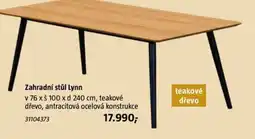 Bauhaus Zahradní stůl Lynn nabídka