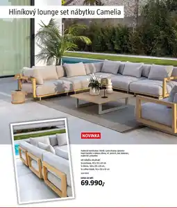 Bauhaus Hliníkový lounge set nábytku Camelia nabídka