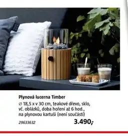 Bauhaus Plynová lucerna Timber nabídka