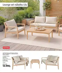 Bauhaus Lounge set nábytku Lily nabídka