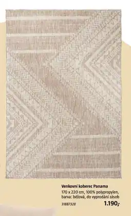 Bauhaus Venkovní koberec Panama nabídka