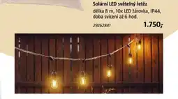 Bauhaus Solární LED světelný řetěz nabídka
