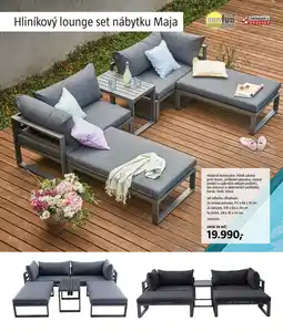 Bauhaus Hliníkový lounge set nábytku Maja nabídka