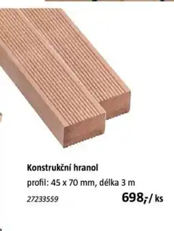 Bauhaus Konstrukční hranol nabídka