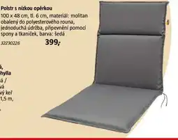 Bauhaus Polstr s nízkou opěrkou nabídka