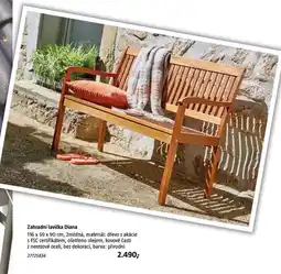 Bauhaus Zahradní lavička Diana nabídka