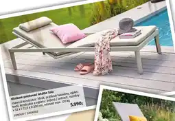 Bauhaus Hliníkové polohovací lehátko Solo nabídka