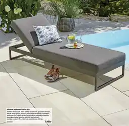 Bauhaus Hliníkové polohovací lehátko Aria nabídka