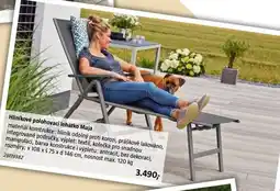 Bauhaus Hliníkové polohovací lehátko Maja nabídka