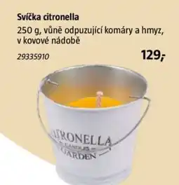 Bauhaus Svíčka citronella nabídka
