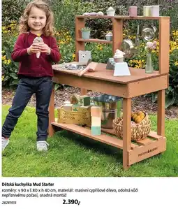 Bauhaus Dětská kuchyňka Mud Starter nabídka