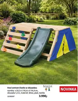 Bauhaus Hrací centrum Charlie se skluzavkou nabídka