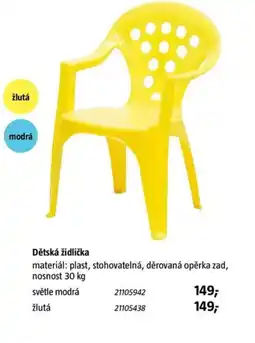 Bauhaus Dětská židlička nabídka