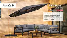 Bauhaus Závěsný slunečník Roma s LED osvětlením nabídka