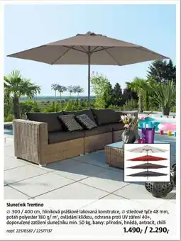 Bauhaus Slunečník Trentino nabídka