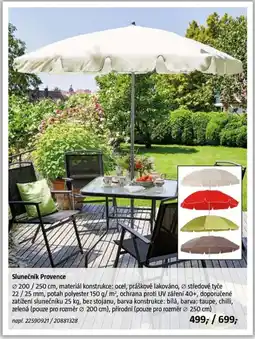 Bauhaus Slunečník Provence nabídka