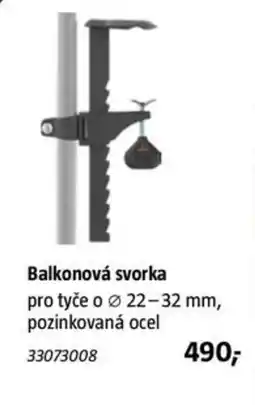 Bauhaus Balkonová svorka nabídka