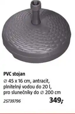 Bauhaus PVC stojan nabídka