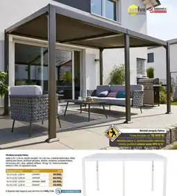 Bauhaus Hliníková pergola Palma nabídka