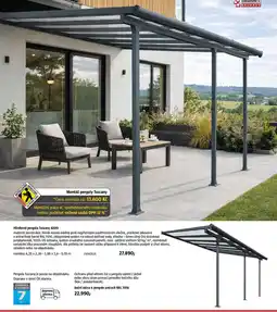 Bauhaus Hliníková pergola Tuscany 4200 nabídka