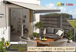 Bauhaus Kazetová markýza Crudo nabídka